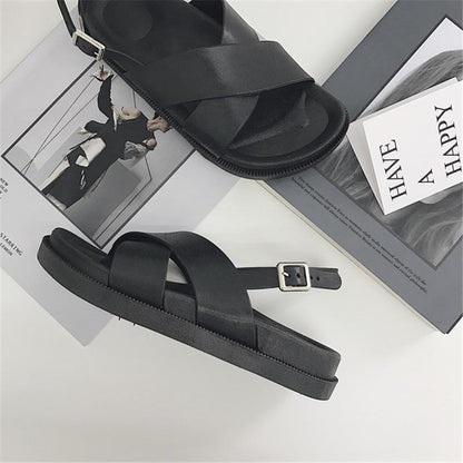 Classic Platform Sandals by White Market