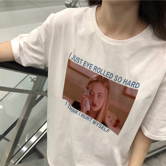 "I Just Eye Rolled So Hard I think I Hurt Myself" Tee by White Market