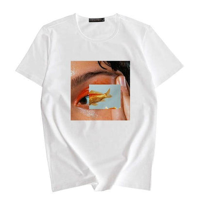 "Fish Eyes" Tee by White Market