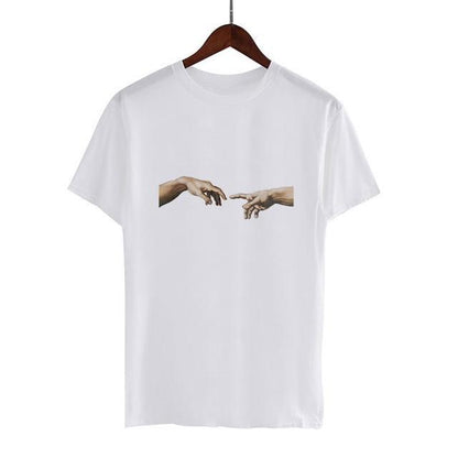 "Michelangelo Creation" Tee by White Market