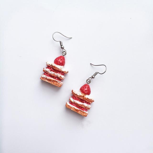 Dessert Earrings by White Market