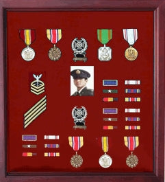 Army Medal Display Case, Army Medal Shadow box. by The Military Gift Store