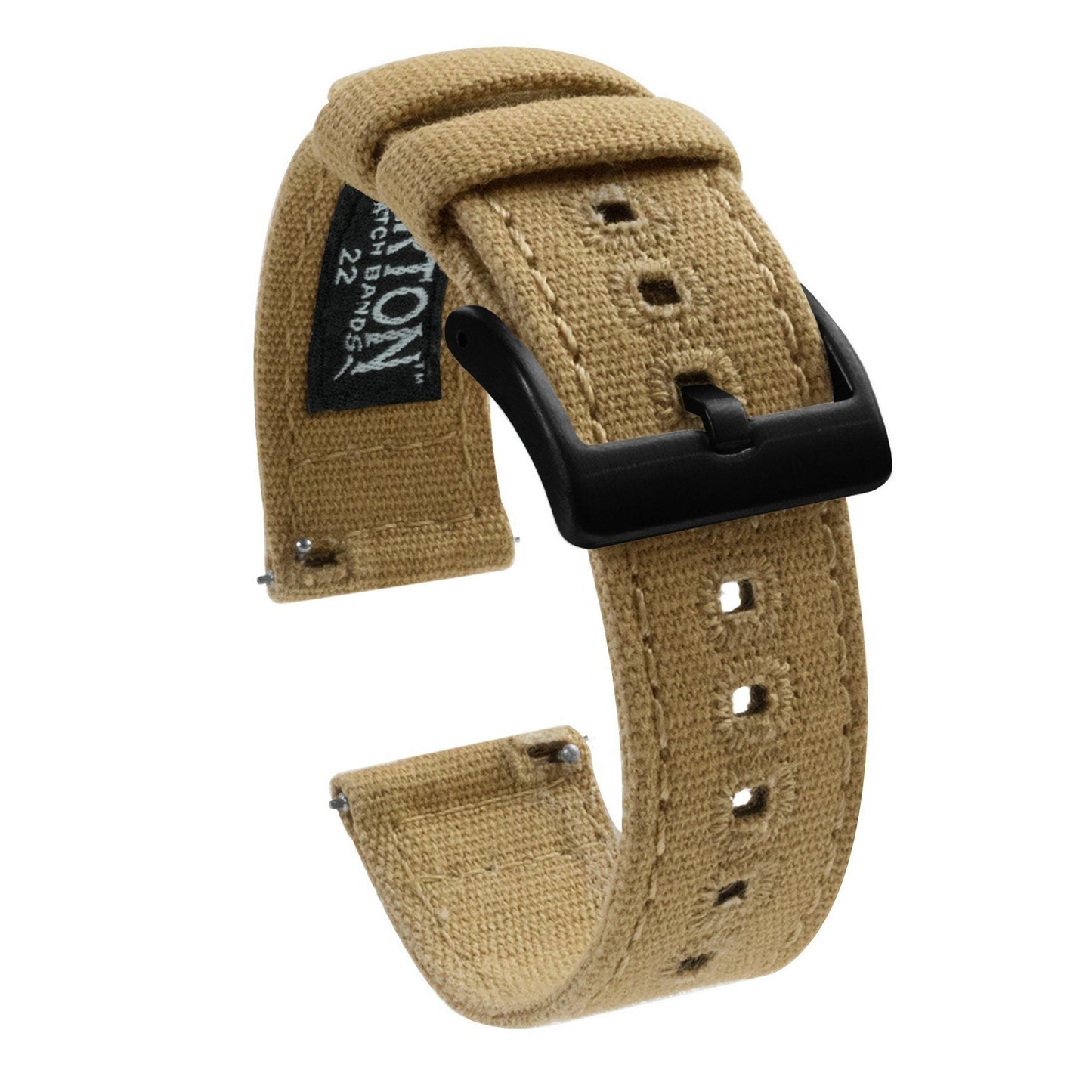 Samsung Galaxy Watch | Khaki Canvas by Barton Watch Bands