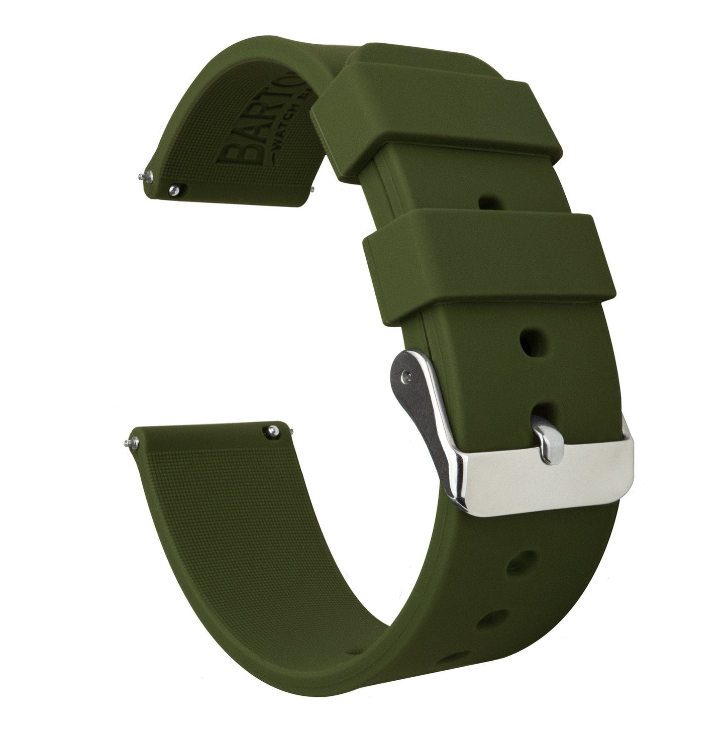 Samsung Galaxy Watch |  Silicone | Army Green by Barton Watch Bands