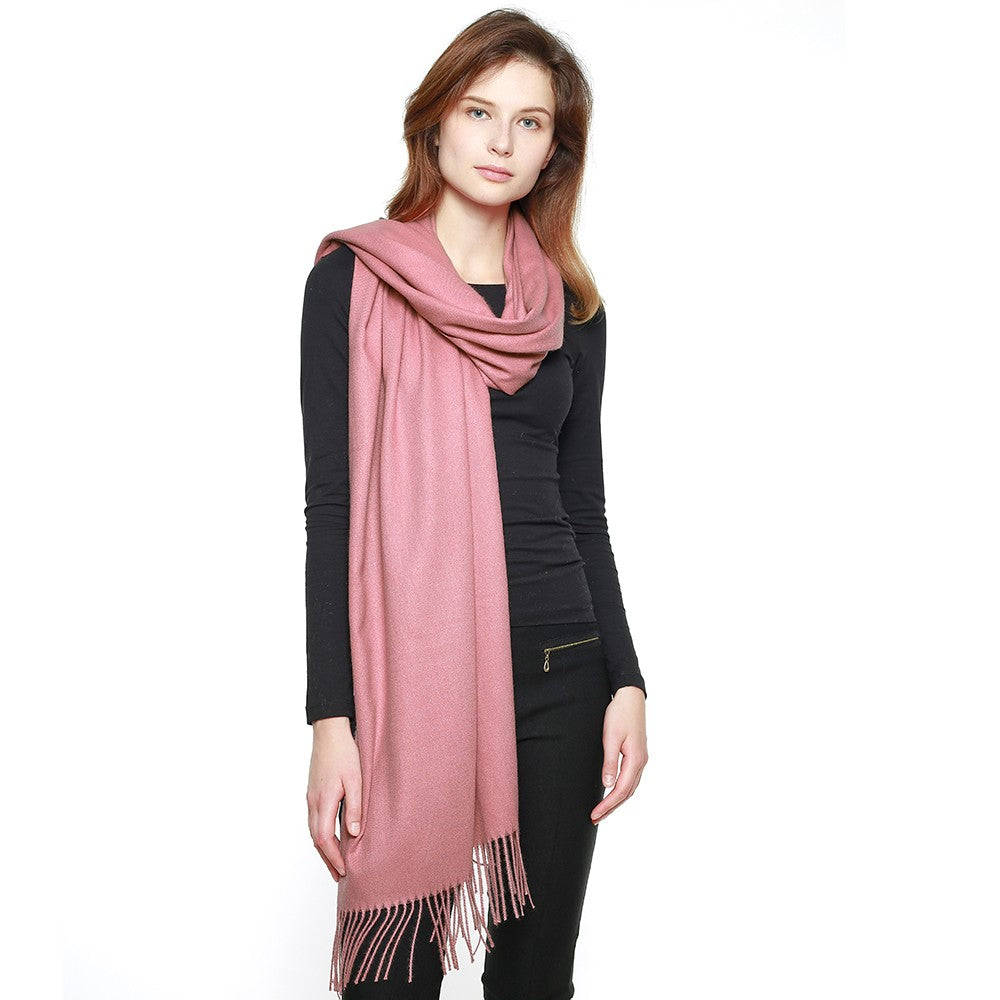 Privilege Pashmina Shawls With Fringe Benefits by VistaShops