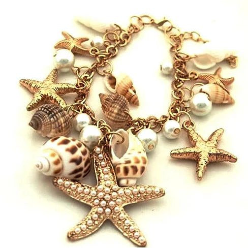 The Sweet Nature Sea Shell Bracelet by VistaShops