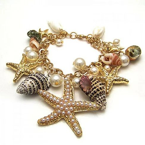 The Sweet Nature Sea Shell Bracelet by VistaShops