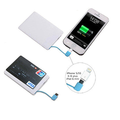 Slim Pocket Charger for your Smart Phone and Devices by VistaShops