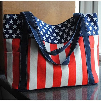 Star Spangled Canvas Bag by VistaShops