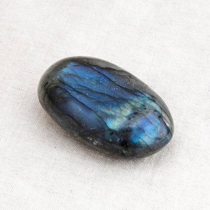 Labradorite Blue Flame Palm Stone by Tiny Rituals