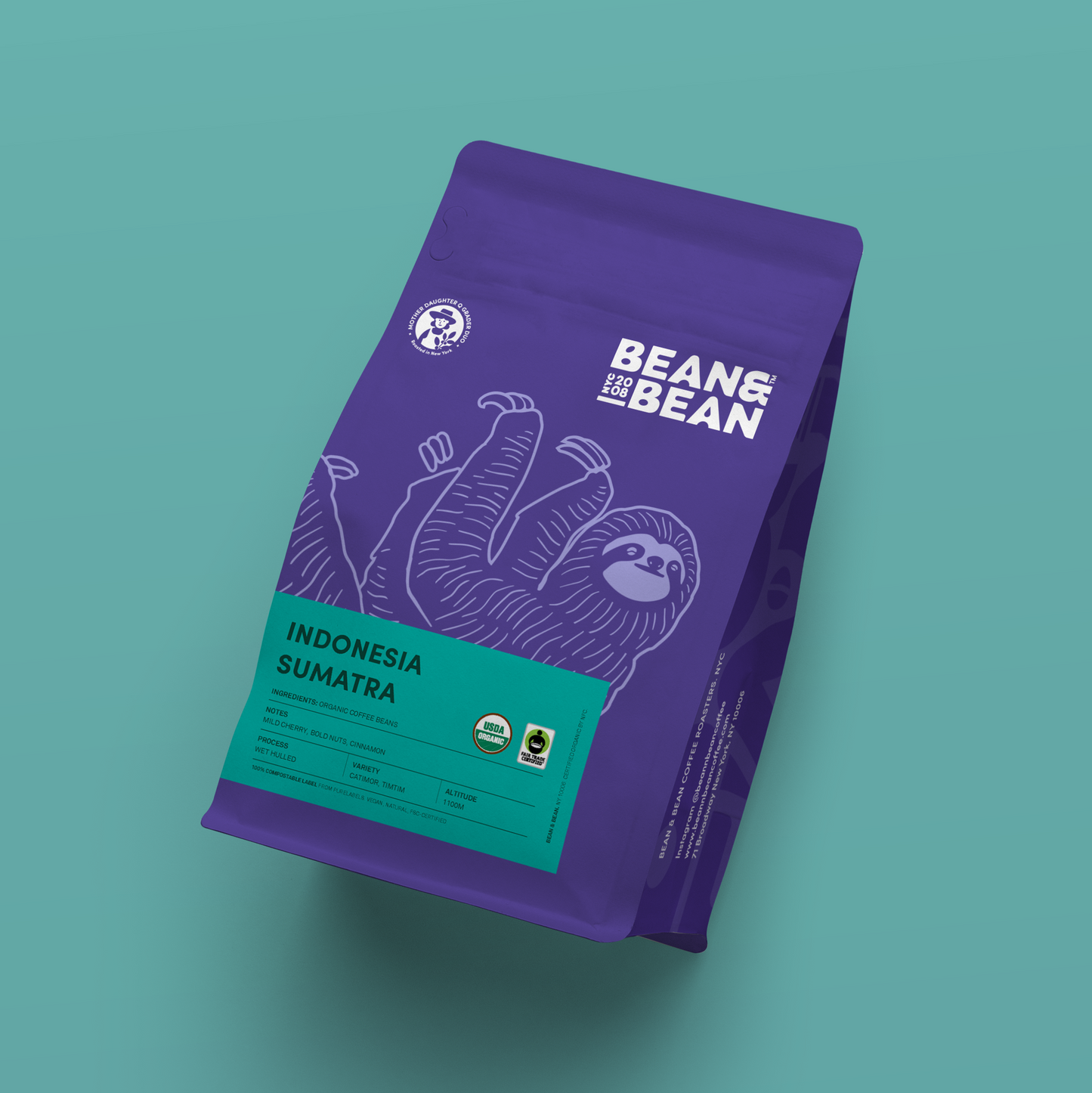 Indonesia Sumatra Coffee by Bean & Bean Coffee Roasters