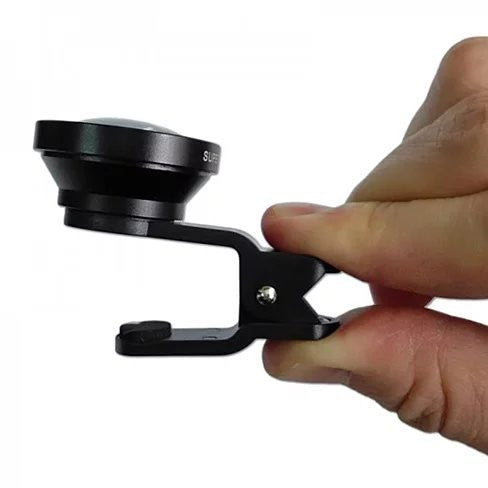 SUPER WIDE Clip and Snap Lens for iPhone and any Smartphone by VistaShops