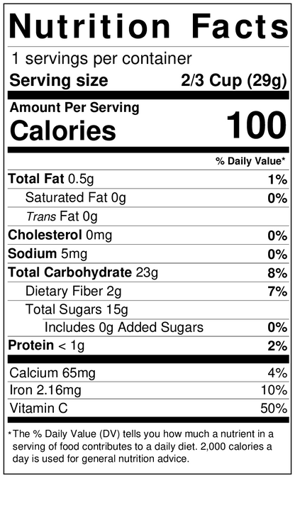 Freeze Dried Pineapple Snack by The Rotten Fruit Box