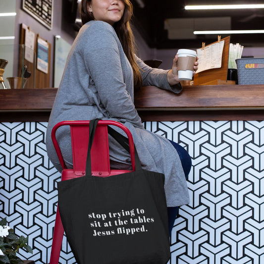 Stop Trying To Sit | Tote Bag by The Happy Givers