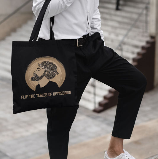Flip The Tables | Tote Bag by The Happy Givers