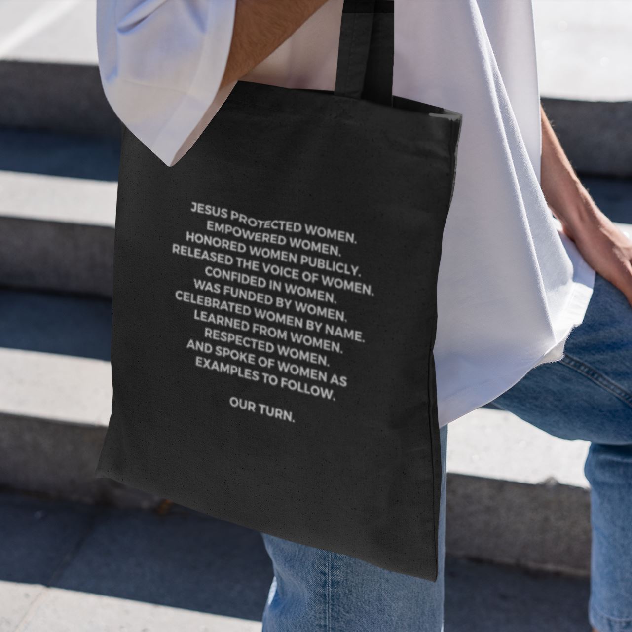 Jesus - Women | Tote Bag by The Happy Givers