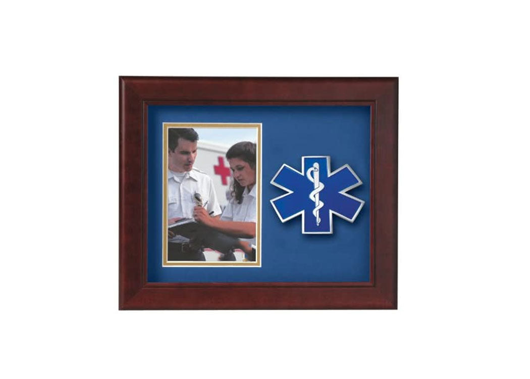 Flags Connections 4x6 Portrait Picture EMS Frame by The Military Gift Store