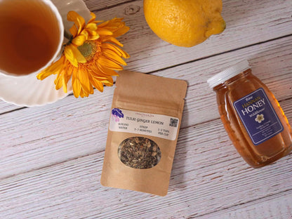 Tulsi Ginger Lemon by Open Door Tea