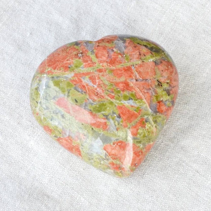 Unakite Heart by Tiny Rituals