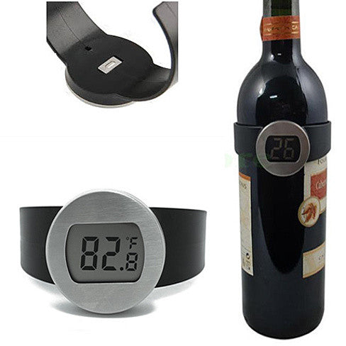 Wine Bottle Thermometer - Serve your wine at its perfect temp by VistaShops