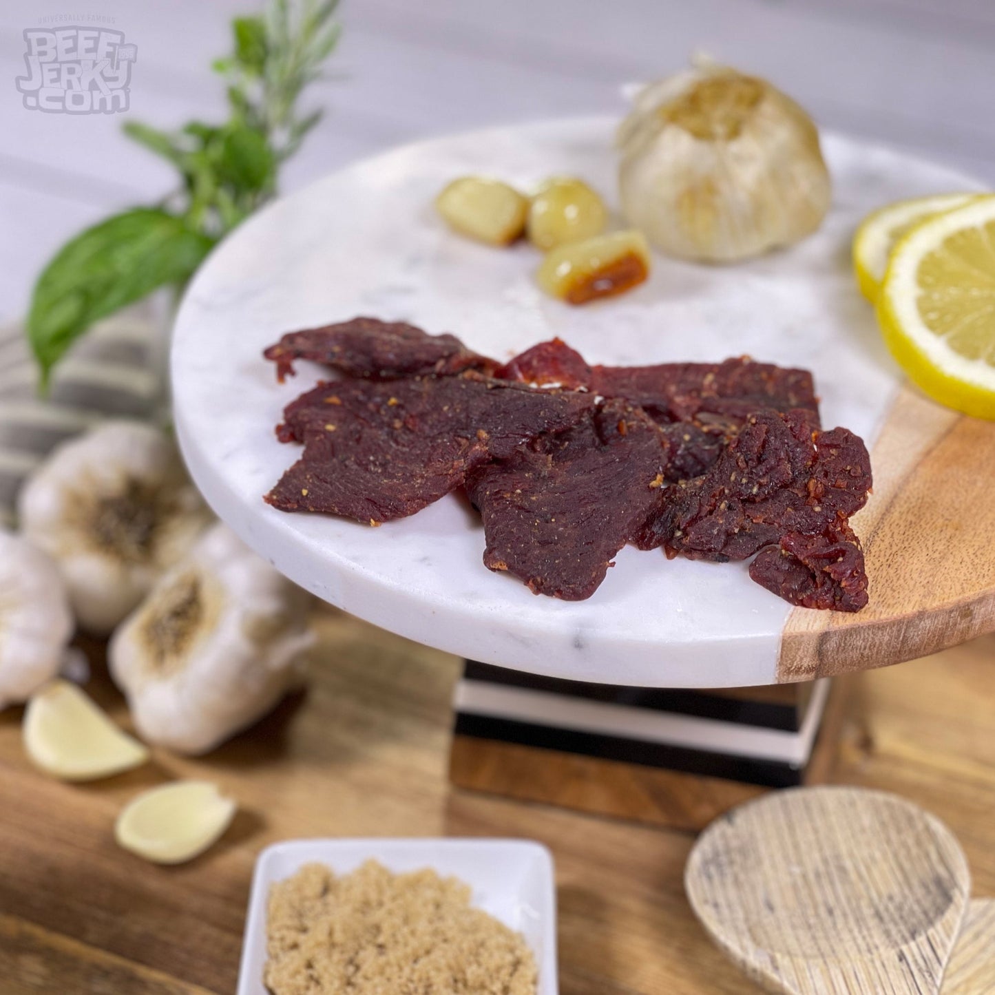 Sweet Garlic Beef Jerky (3oz bag) by BeefJerky.com